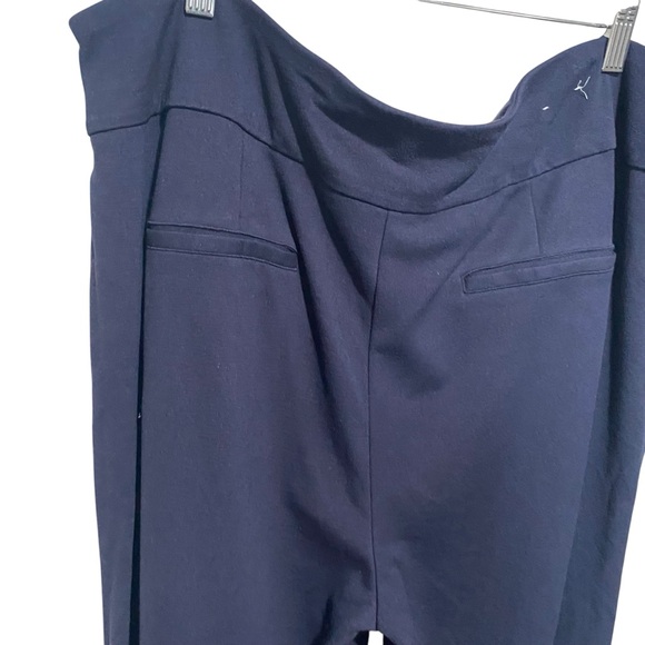 Charter Club Women’s Navy Blue Cambridge Slim Dress Pants Size 18W - Picture 9 of 12